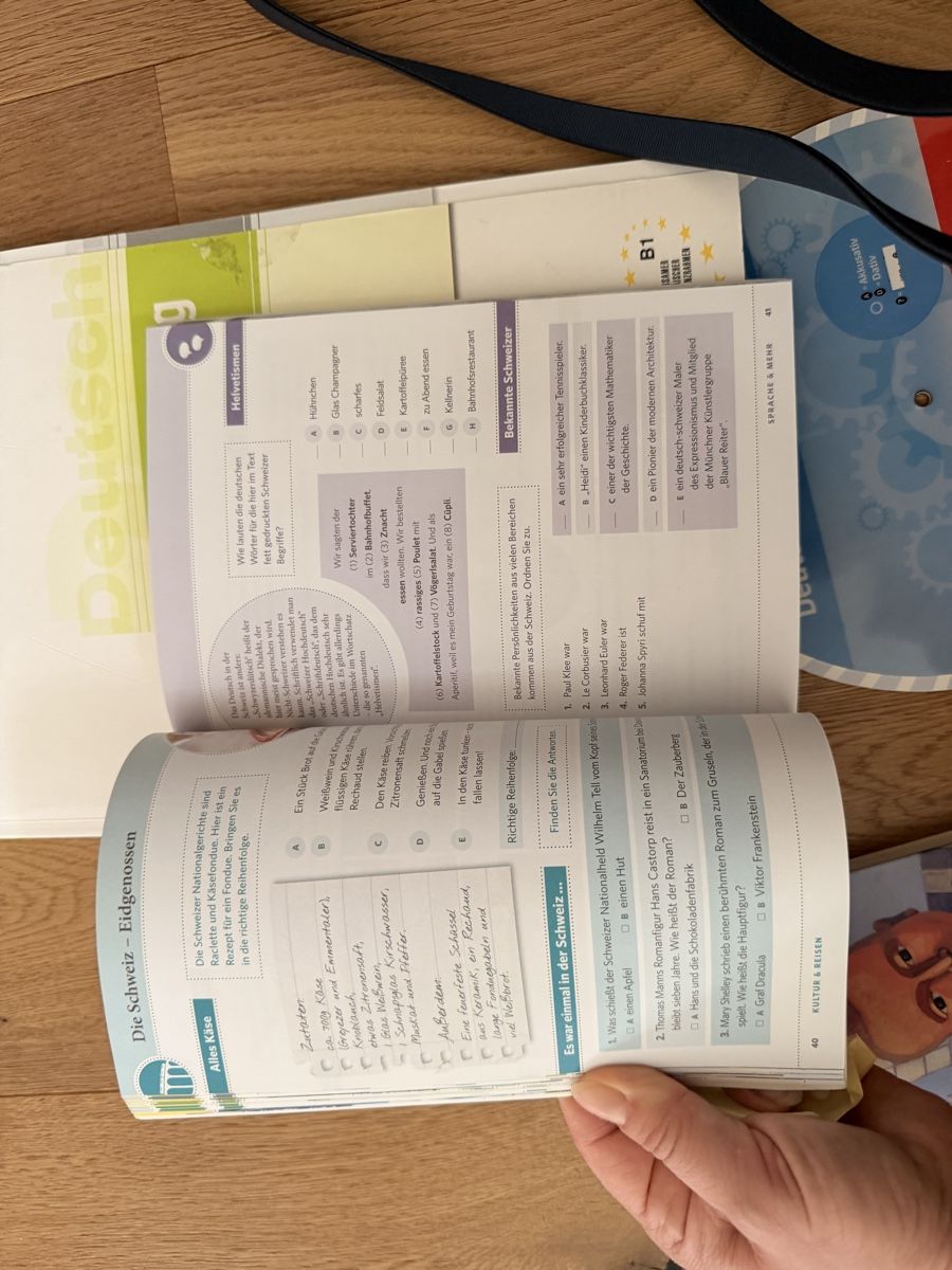 Libri: German B1 Exam Prep Bundle - Books and Audio CDs! 49 – Usato da Männedorf venduto da iza04 7