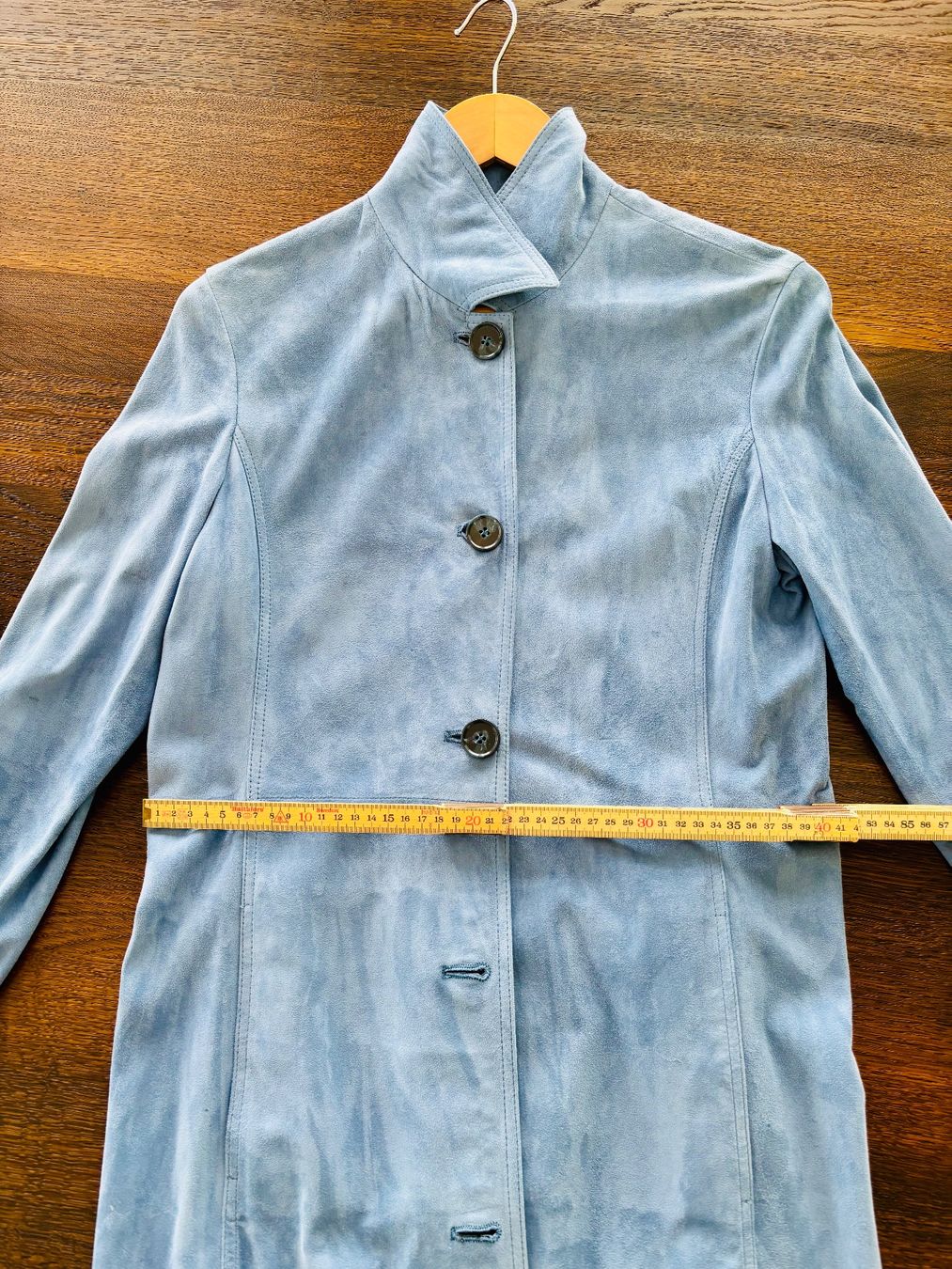 Mäntel: Blue suede short coat, size S, Leonardo – Neu (gemäss Beschreibung) aus Zug von MyraTho 9