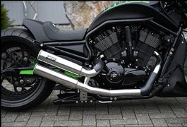 NLC Auspuff High Exit für Harley Night Rod / V-Rod