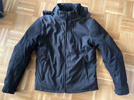Veste moto IXON noire – Taille L – Dorsale & protections