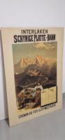 Kunstdruck Schynige Platte Bahn