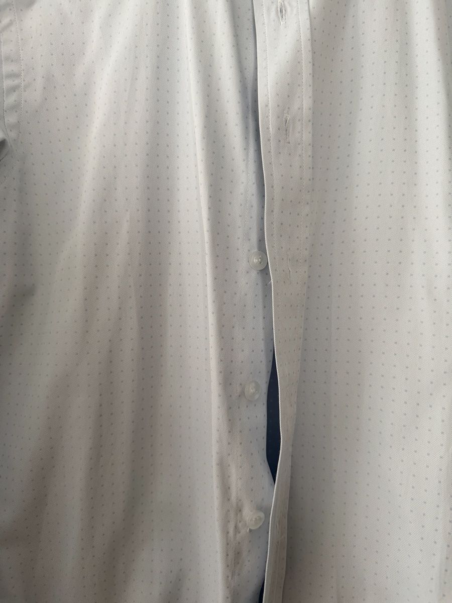 Camicie: Light Blue Dotted Men's Shirt – Nuovo (secondo la descrizione) da Uster venduto da Monika_OB 4