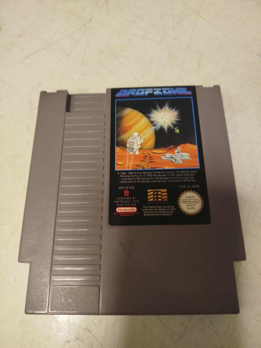 Nintendo Spiele: Nintendo Nes - Dropzone – Gebraucht aus La Chaux-de-Fonds von Emmaus2300CDF