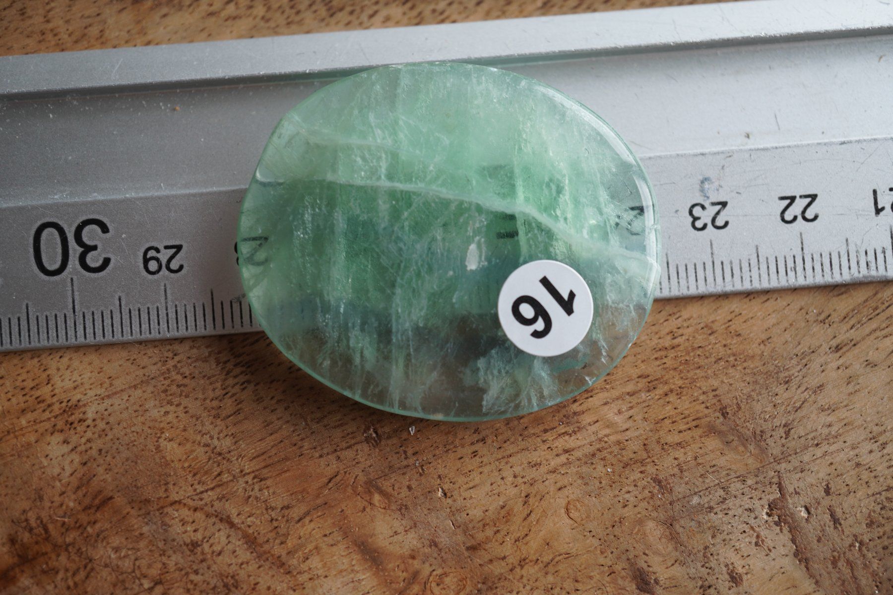 Minerali & Pietre curative: Fluorite     Scheibenstein    ab 1.-  Räumung – Nuovo e nell'imballaggio originale da Eschenbach SG venduto da topstone