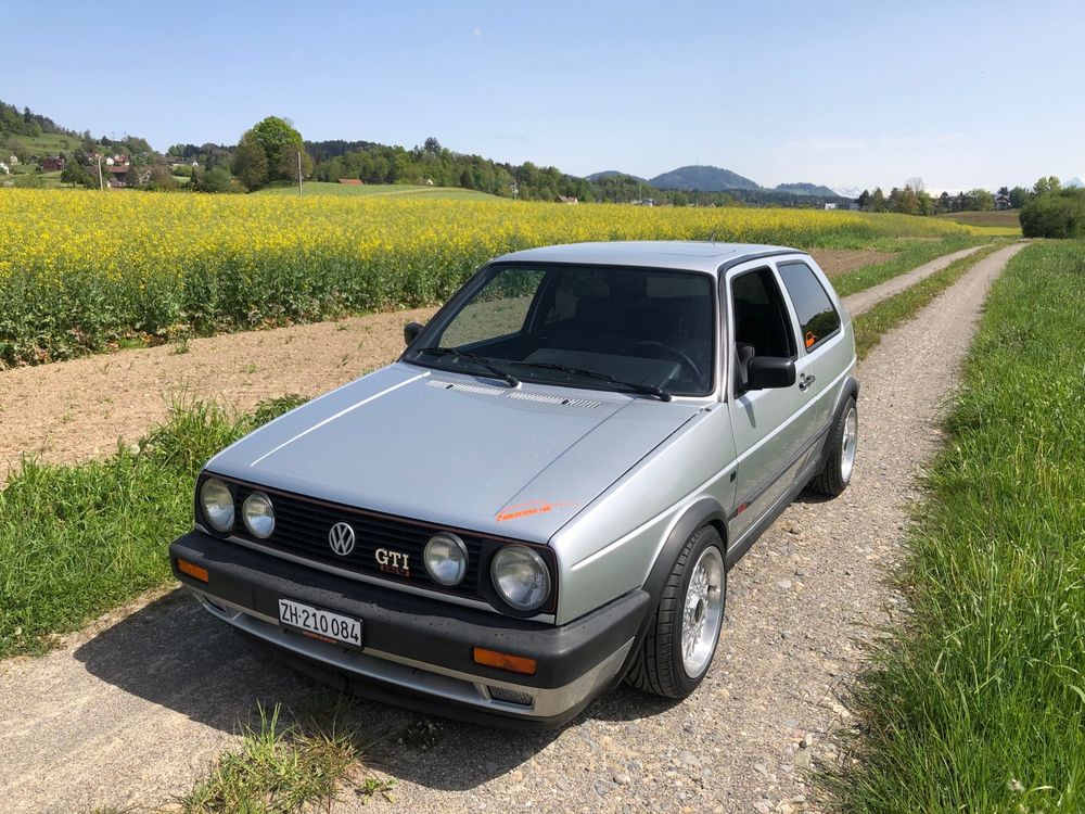 VW Golf 2 GTI 16v komplett neu lackiert, MFK neu