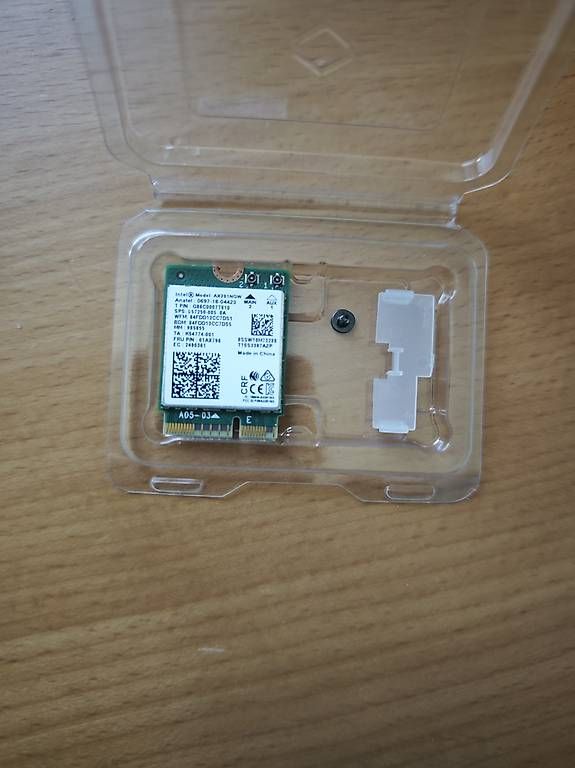 Unità & Adattatore: WLAN Karte NGFF AX201 Intel AX – Usato da Brünisried venduto da com_qh88