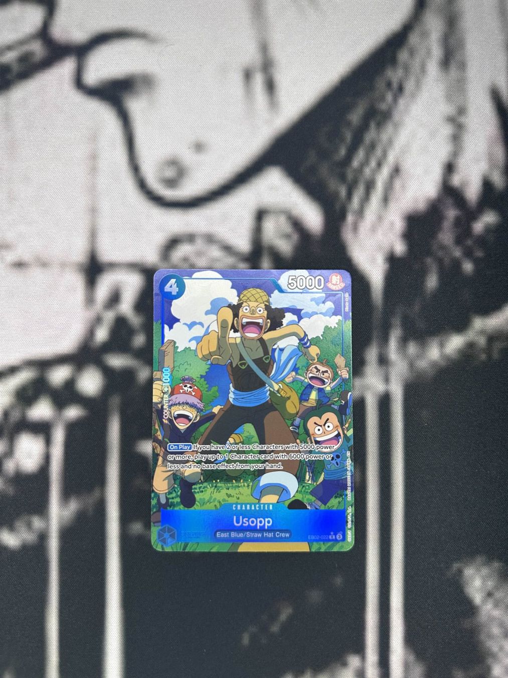 Bandai Sammelbilder & Trading cards: One Piece Usopp (EB02-022) – Gebraucht aus Aesch BL von LeekTCG