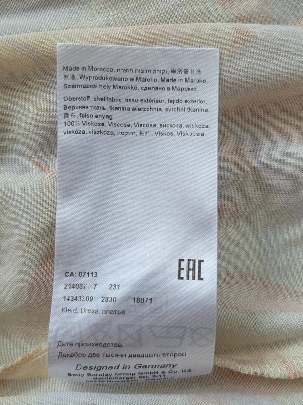 Betty Barclay Vestiti: Schönes Kleid Betty & Co. – Nuovo (secondo la descrizione) da Wiesendangen venduto da Sinhuk 3
