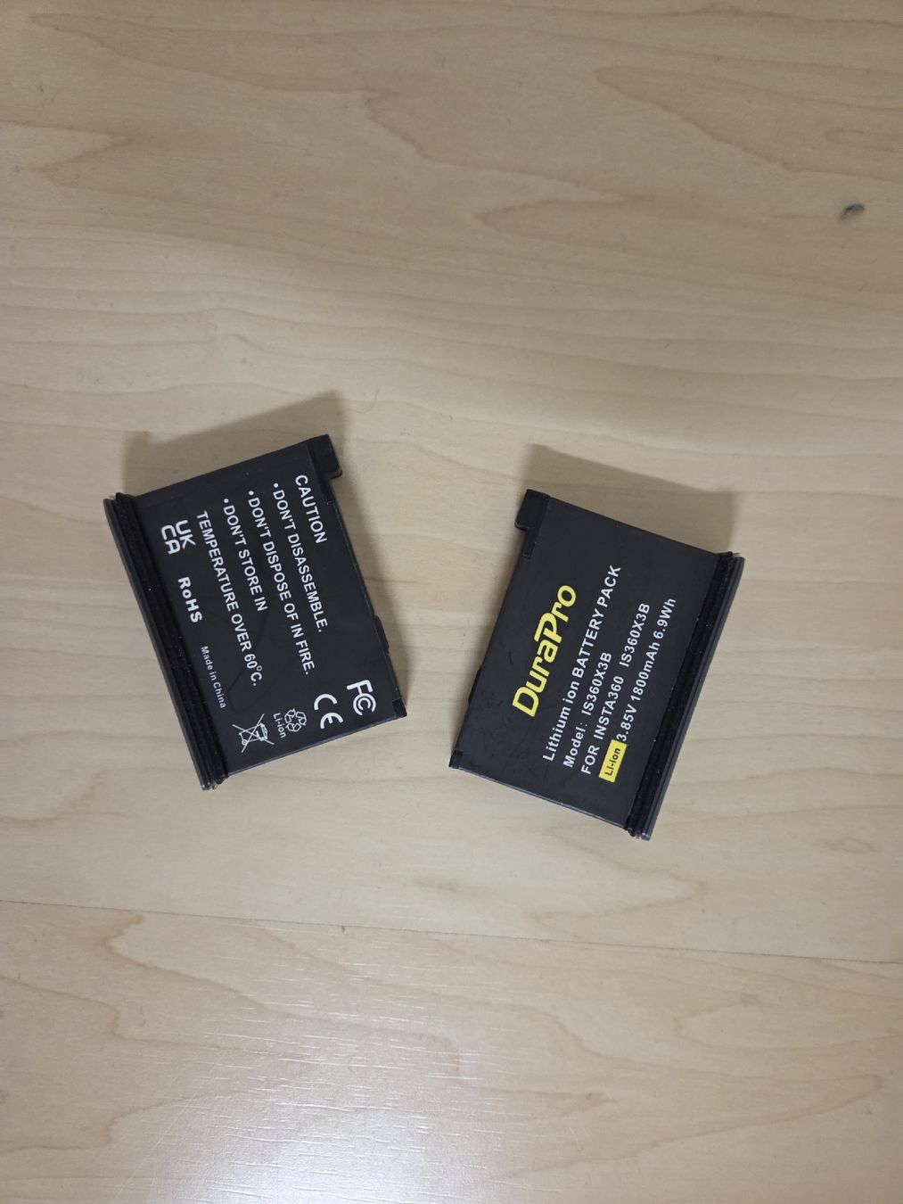 Insta360 Batterie: DuraPro insta 360 batterie 2x – Nuovo (secondo la descrizione) da Schlieren venduto da adr_8dnq 4