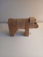 Wooden Toy Cow, Lovely Vintage Piece for Collectors!