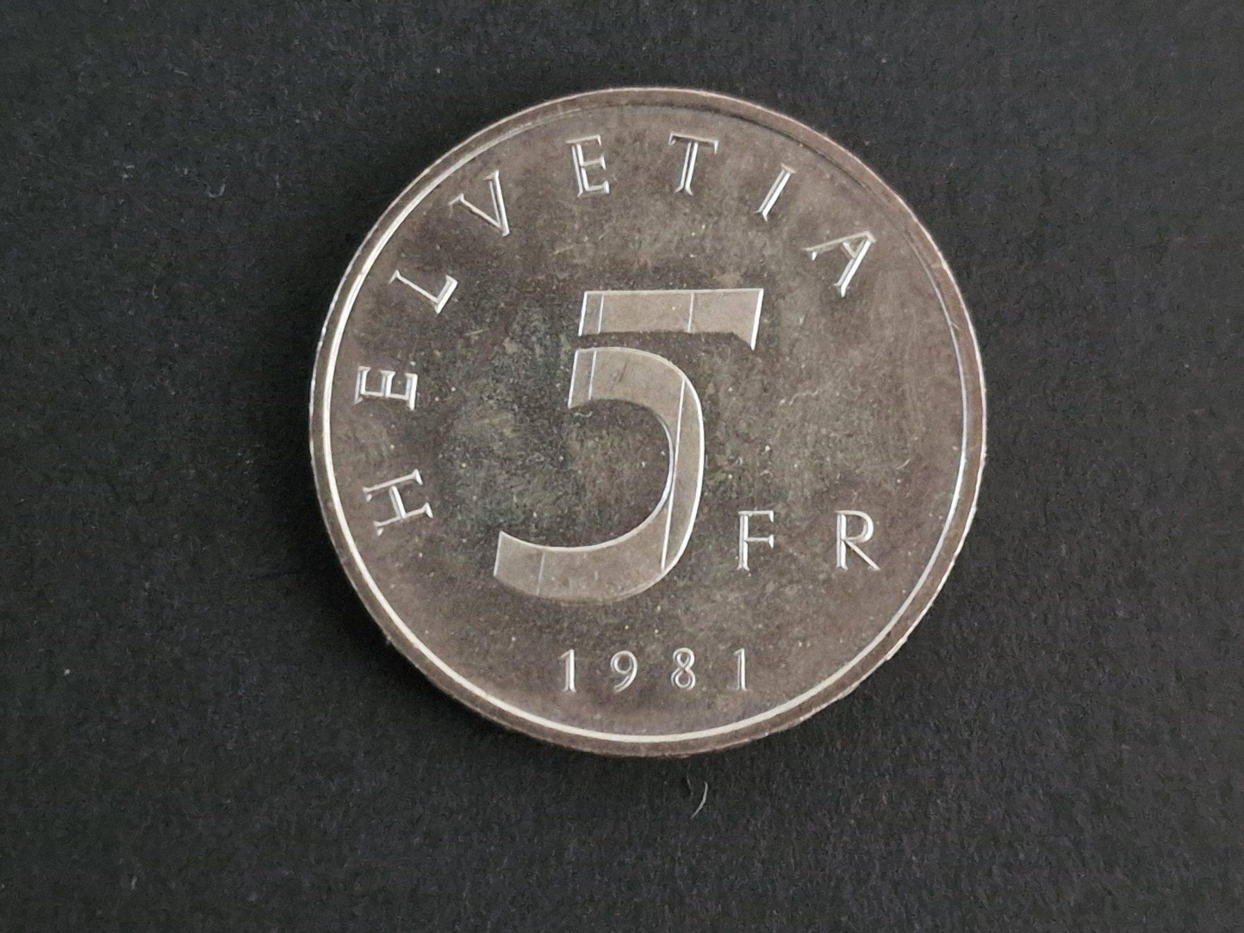 Alle Münzen: CHF 5.- commémorative 1981 Stans – Gebraucht aus Bouveret von psv01 3