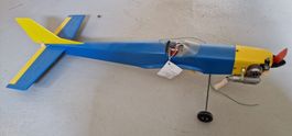 RC Flugzeug Oldtimer, nur Rumpf - ohne Flügel