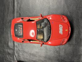 Ferrari 360 Modena Burago rot guter Zustand