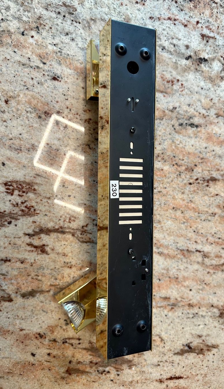 Ikea Lampadari & plafoniere: Deckenleuchte mit 2 Spots / Messingfarben – Nuovo (secondo la descrizione) da Spreitenbach venduto da Jessy8 3