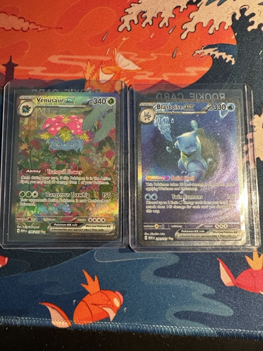 Pokémon Carte collezionabili: Pokemon Karten: Venusaur ex & Blastoise ex - Selten! 151 Set – Nuovo (secondo la descrizione) da Muttenz venduto da keve999