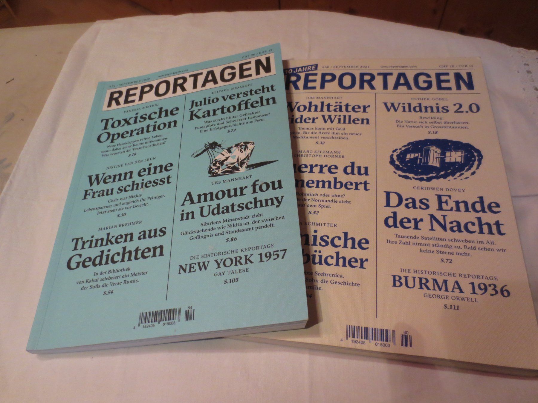 Libri: Reportagen- Buch Neupreis pro Stk. 20.- – Usato da Männedorf venduto da Livingston