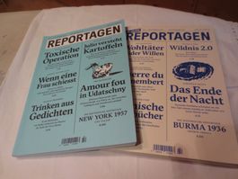 Reportagen- Buch Neupreis pro Stk. 20.-