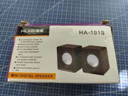 Mini PC Lautsprecher HUIDI HA-101S – USB Multimedia Speaker
