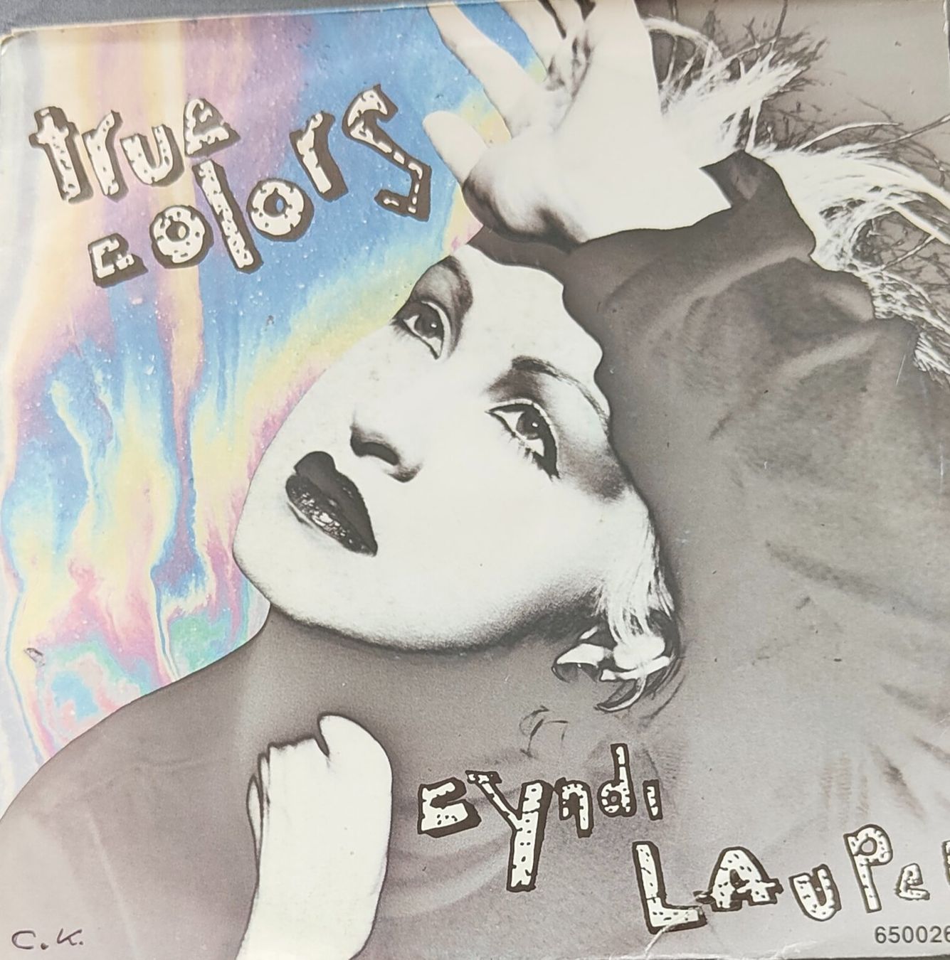 Schallplatten: Vinyl-Single Cyndi Lauper - True Colors – Gebraucht aus Langenthal von Modo39