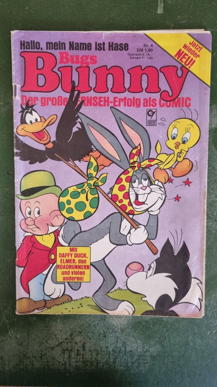 Fumetti: Bugs Bunny Comic Nr. 4 guter Zustand – Usato da Bözberg venduto da heinz-d