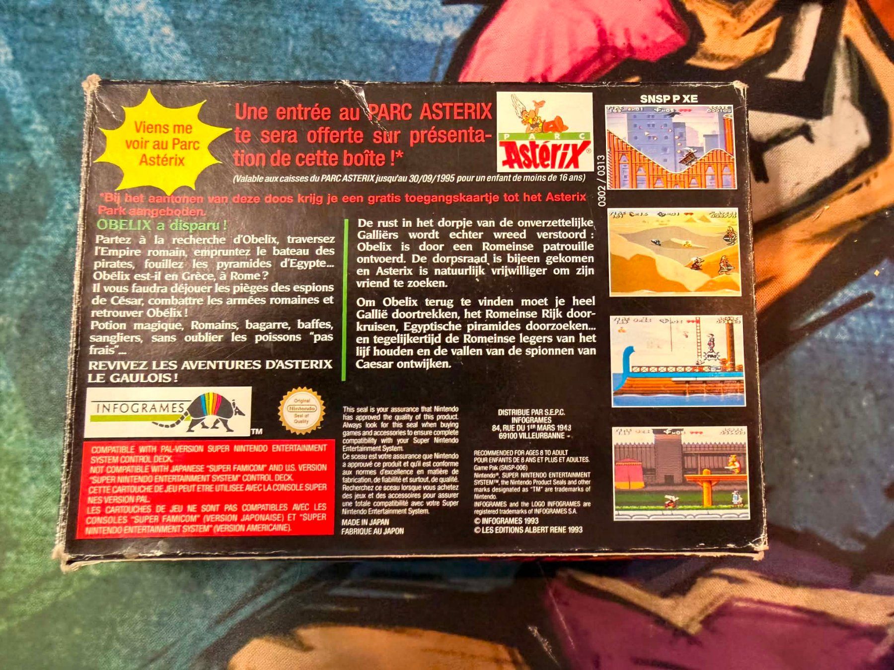 Nintendo Spiele: Asterix Super Nintendo – Gebraucht aus Giubiasco von Ticinerd 1