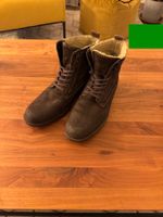 Bottines hiver homme en cuir - taille 42