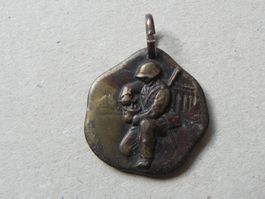 Medaille Schweiz Militär Grenzbesetzung Destruction 1941-45