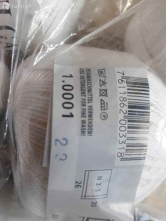 Lana: 6 knäuel Lang Schulgarn 10/4, Häckelgarn – Usato da Schönengrund venduto da lia_t65g 2
