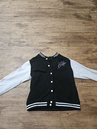 College Jacke Gola Britain schwarz/weiss