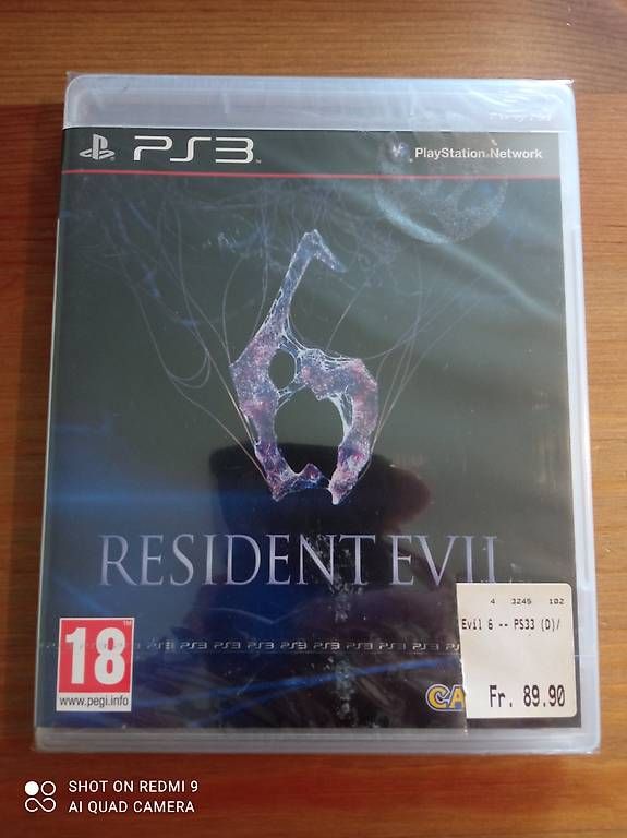 Sony Giochi: Neu!! Resident evil 6 Playstation PS3 – Nuovo e nell'imballaggio originale da Bern venduto da TotheMoonnn