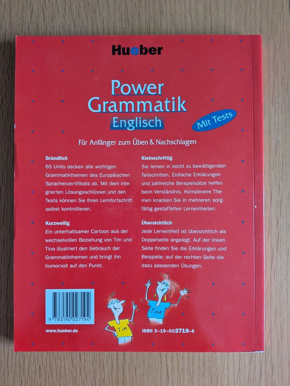 Bücher: Power Grammatik Englisch – Gebraucht aus Wädenswil von Mamacita60 1