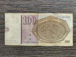 Mazedonien 100 Dinara 2009 !!!!!