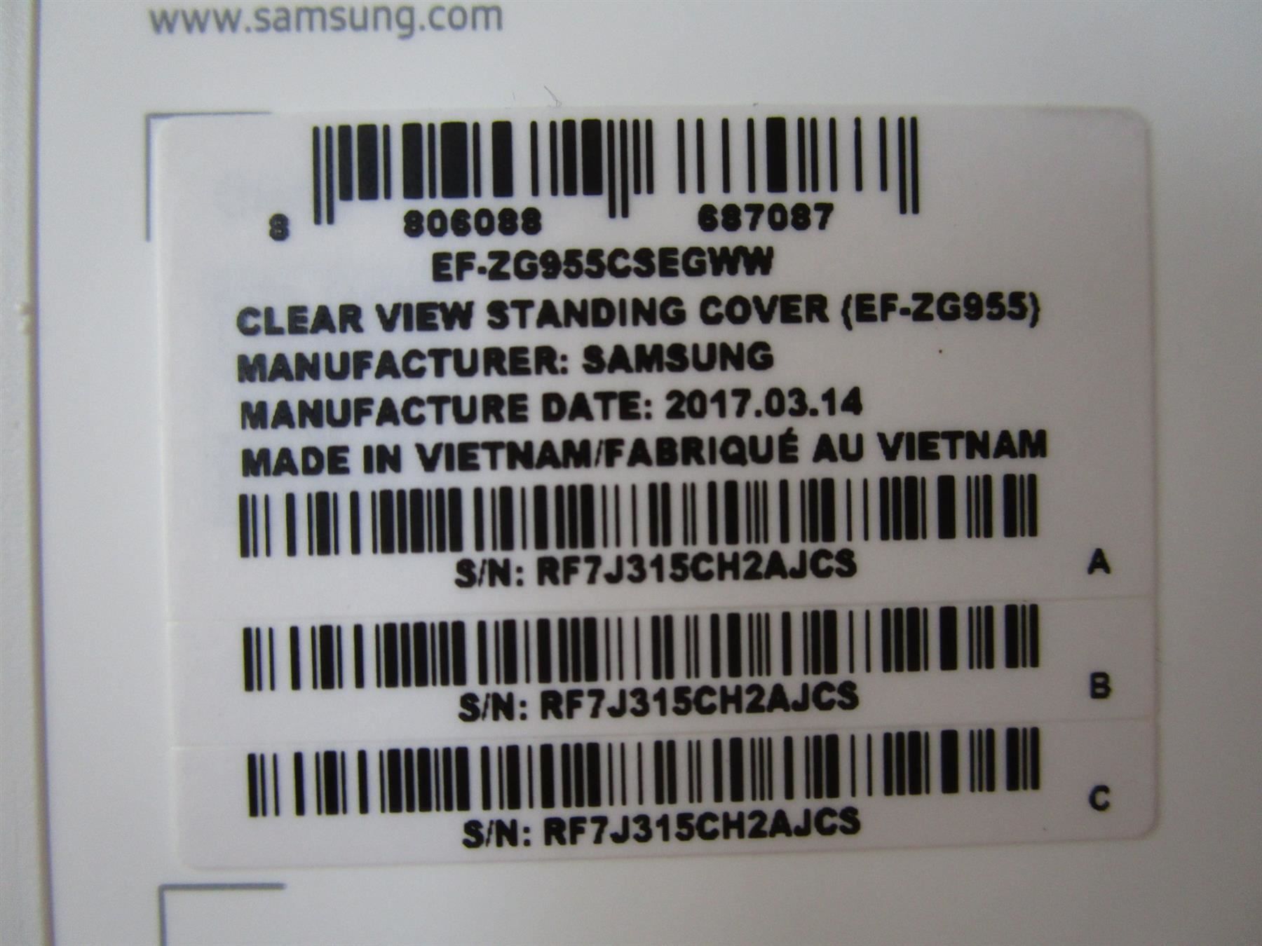 Cover & Protezioni schermo: Orig. Samsung LED-View Cover S8+ silber – Nuovo e nell'imballaggio originale da Eschenbach SG venduto da brocarte 9