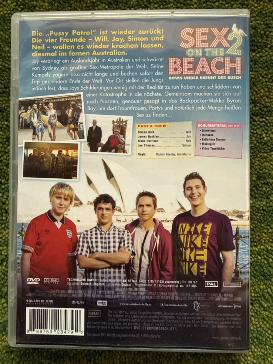 Alle DVDs: DVD sex on the beach 2 – Gebraucht aus Dettighofen (Lengwil) von Dolol 1