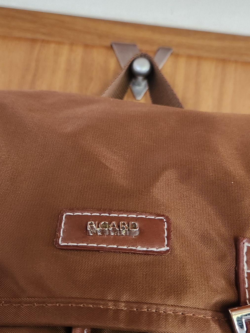 Picard Zaini: Sac à dos Picard tissu marron – Usato da Niedergösgen venduto da Eva2410 6
