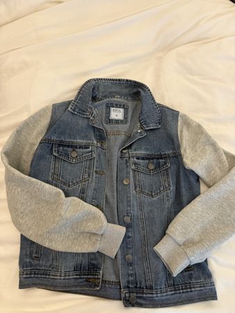 Jeansjacke Bluesteel blau grau Grösse M guter Zustand