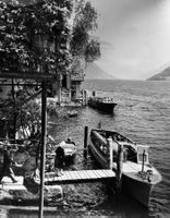 Vintage J.A. Cash, Gandria, Ticino, keine  (19x24 cm)