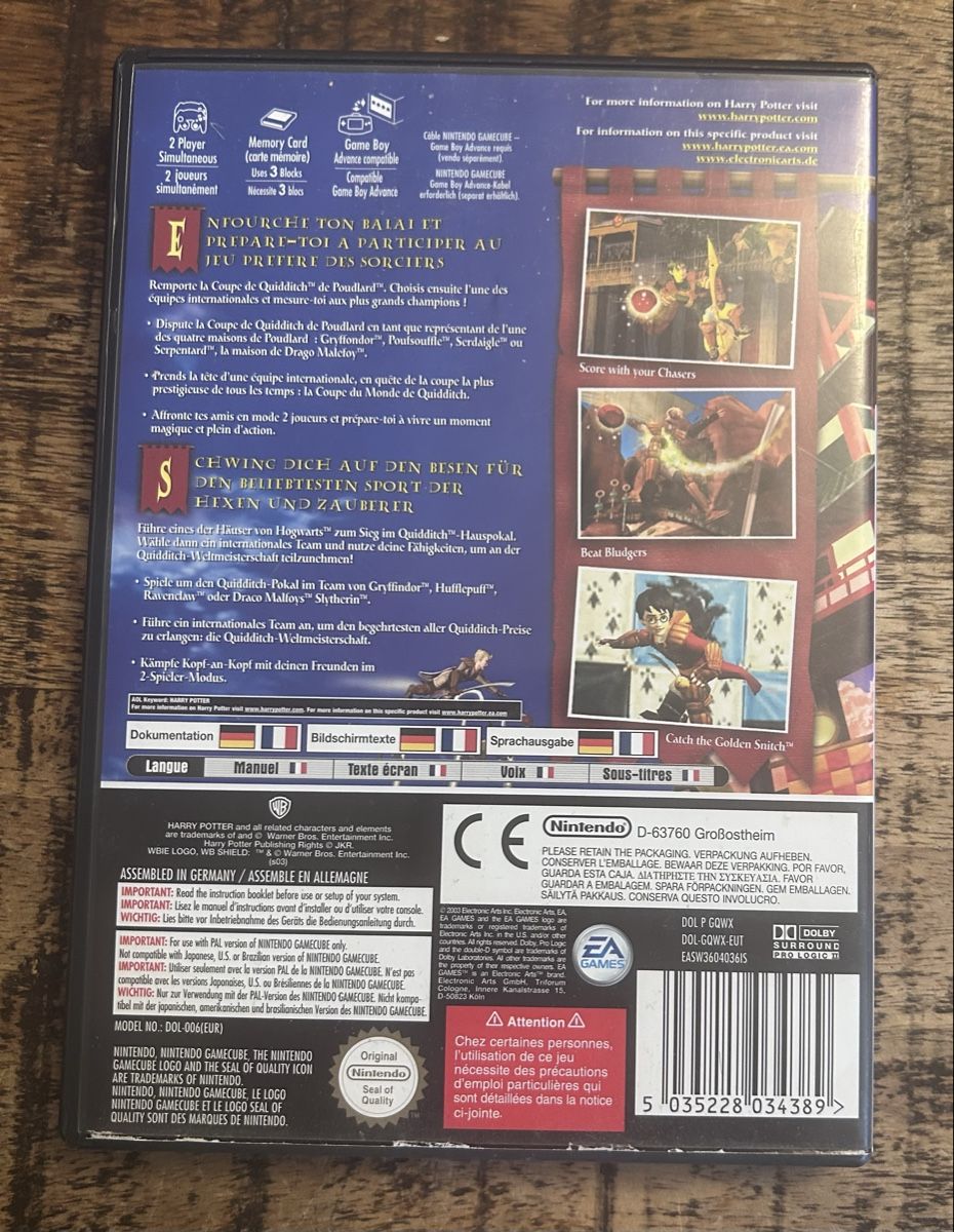 Jeu GAMECUBE Harry Potter (Gebraucht) in confignon für CHF 20 – mit ...