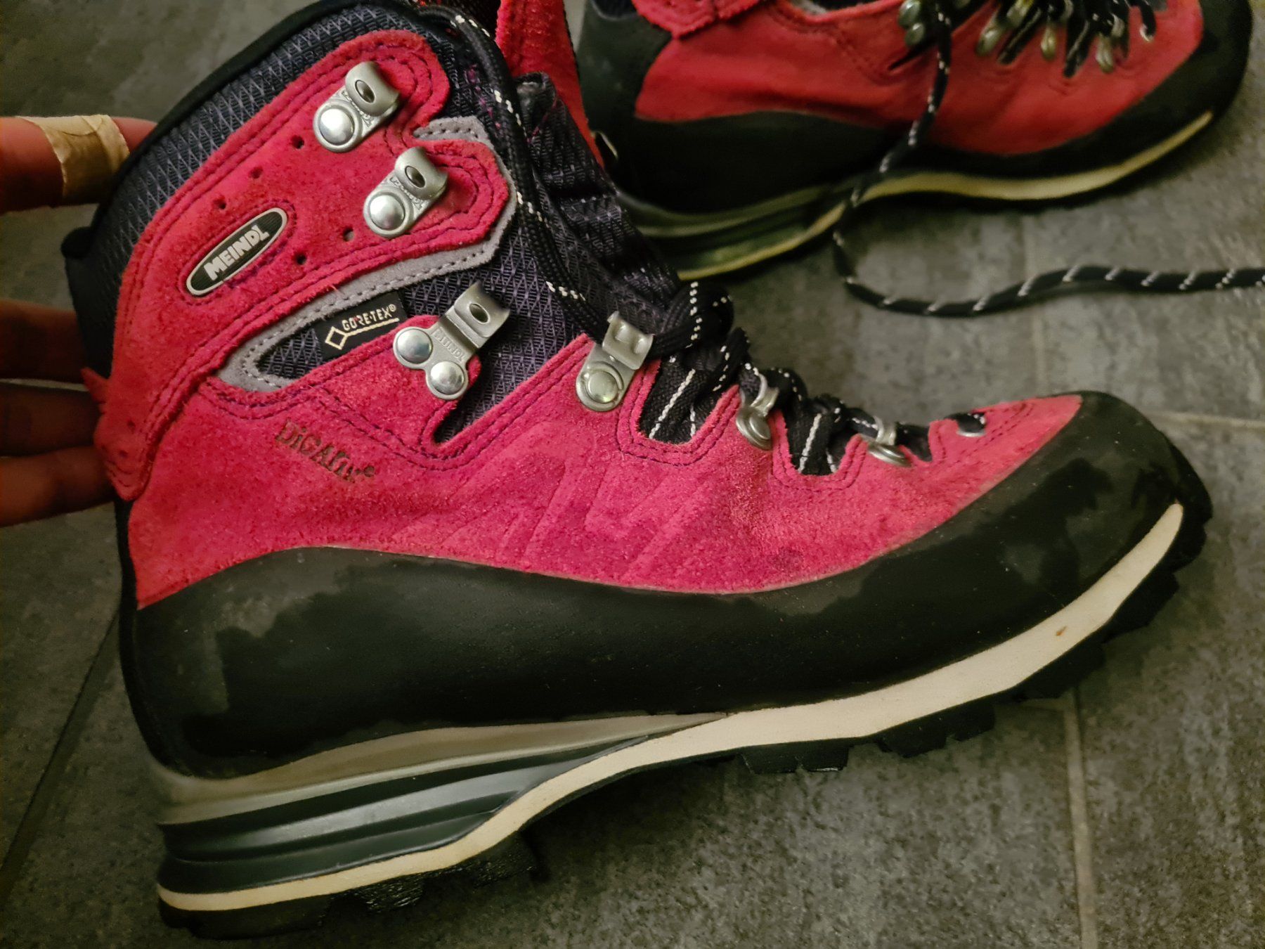 Meindl Scarpe da donna: Meindl Wanderschuhe Damen Digafix Gr. 7 1/2 – Usato da Zürich venduto da cyma02 3