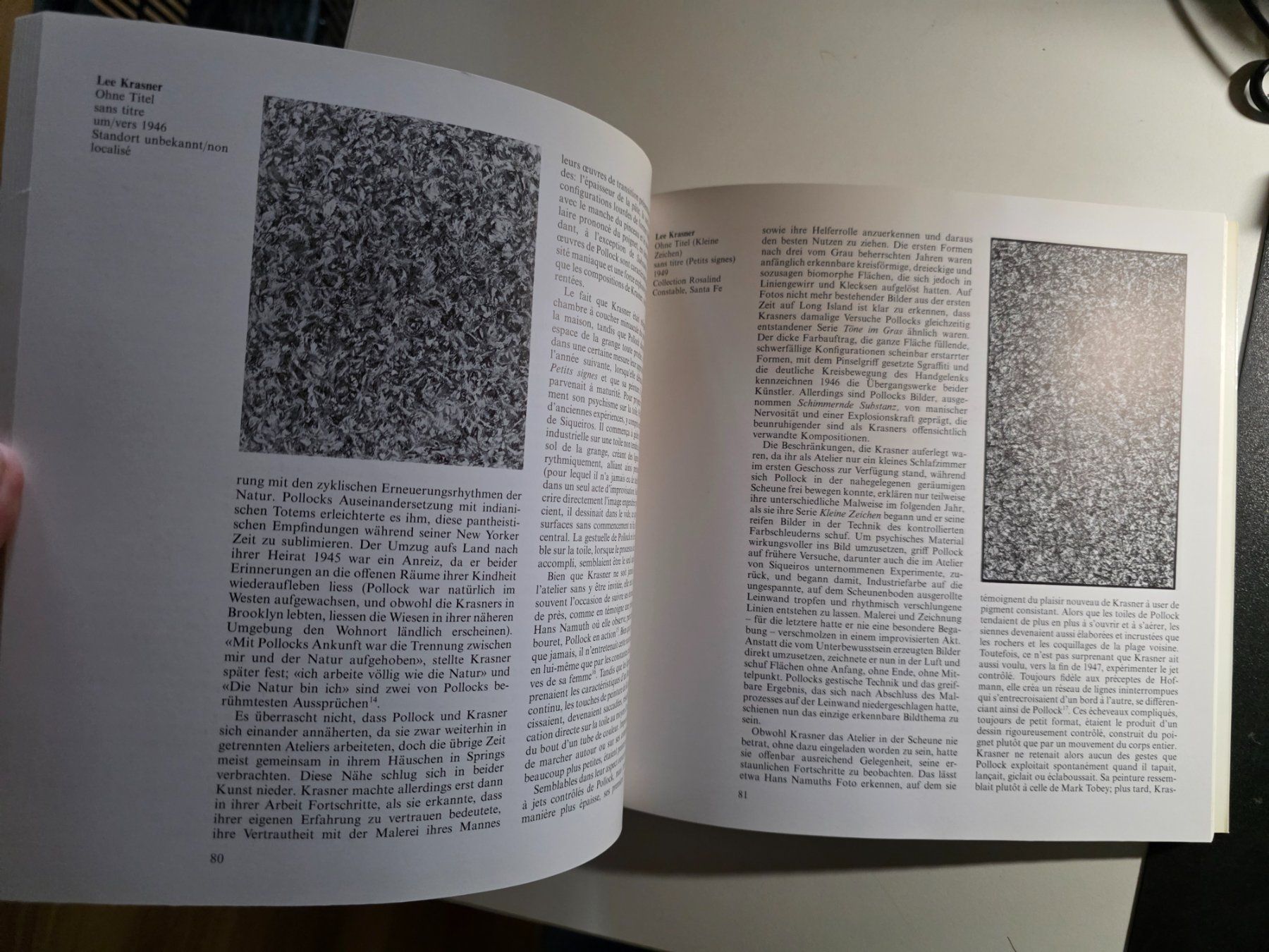 Libri: Lee Krasner - Jackson Pollock - Kunstmuseum 1989 – Usato da Walterswil BE venduto da Lonitti 9