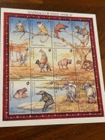Gambia Tier Briefmarken 12er Block D5  Jahr 1995