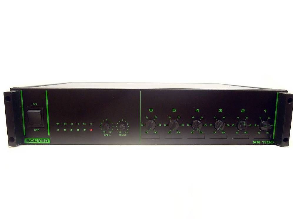 Console di mixaggio: BOUYER PR 1106 B [ID 1007] – Usato da St. Gallen venduto da RR_SonicDesign