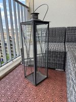Grosse Laterne / Windlicht für Kerzen 69x24cm NP 65.--