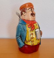 Bierkrug - Figur  Keramik handbemalt