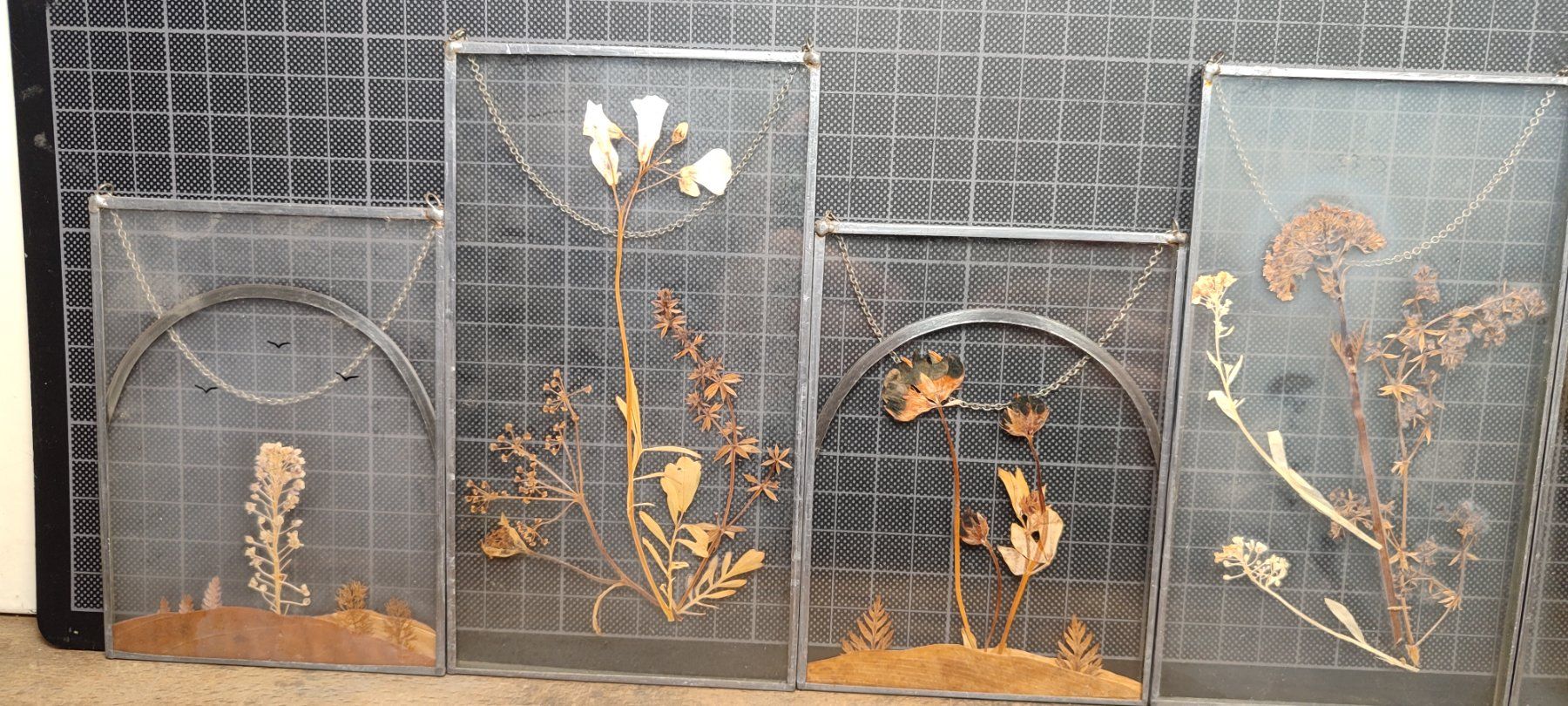 Foto & Immagini: 6 Wunderschöne alte Blumenbilder im Glas – Usato da Gelterkinden venduto da MYSTOREFORYOU4460 1