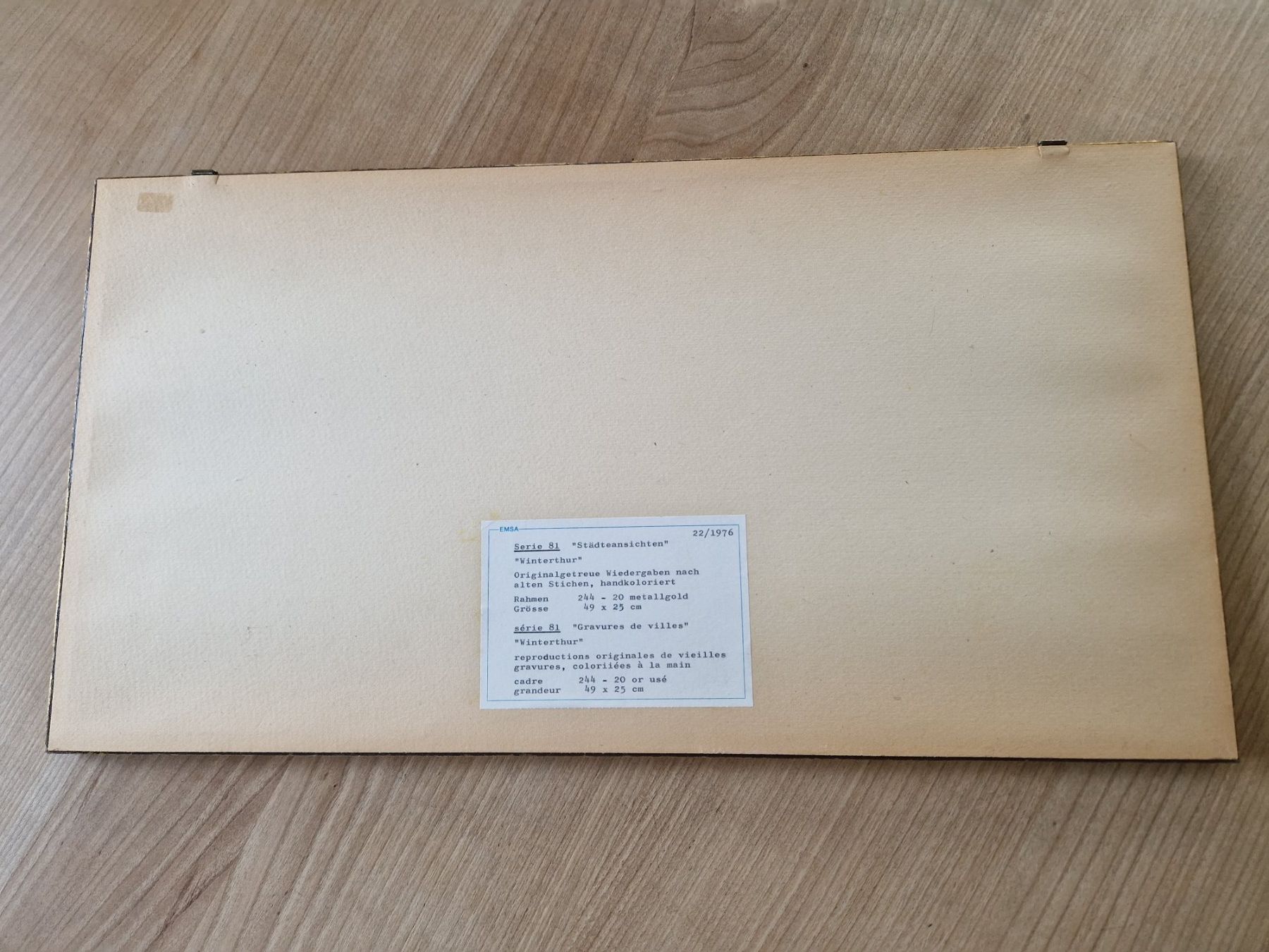 Incisioni: Winterthur -Städtische Ansicht Stich – Usato da Frauenfeld venduto da gre_vnj9 2
