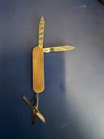 Victorinox Victoria Taschenmesser 14kt Gold 3gr 