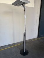 Stehleuchte Metall silber mit Leuchtstoffröhren gebraucht