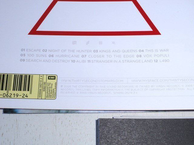 CD: 3CD's - 30 Seconds to Mars, Massive Attack & Gnarls Barkley – Usato da Unterbäch venduto da xazuq 2