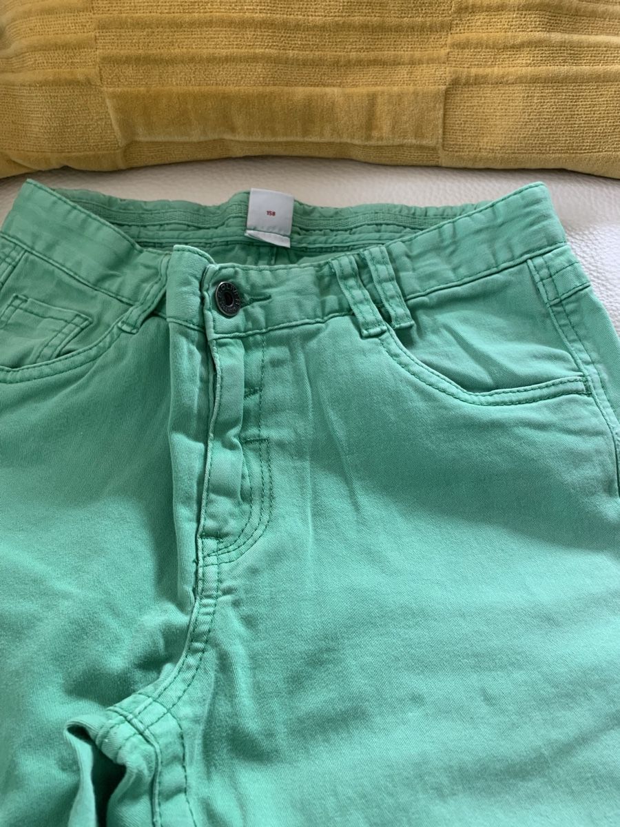 S.Oliver Pantaloni: Sommerhose mintfarben – Usato da Teufen AR venduto da parazello 1